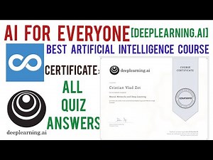 Coursera: AI For Everyone Quiz Answers | AI For Everyone Assignment Solutions| Deeplearning.ai