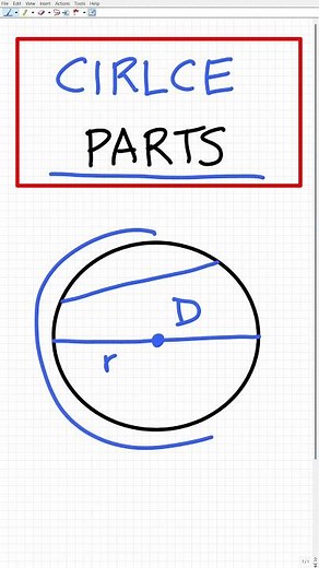 Can You Name All the Parts of a Circle?