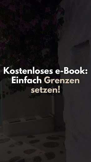 Marina Maric on Instagram: "🔔🥳Kommentiere mit „Grenzen“ und teile dieses Video mit jemandem, um mein kostenloses eBook zu erhalten: „10 einfache Wege, Grenzen zu setzen - ganz ohne Schuldgefühle!“ Direkt in dein Postfach!"