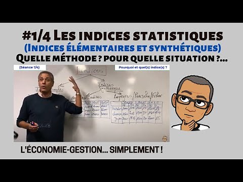#1/4# Les Indices simples et synthétiques (Statistiques) : Pourquoi et quel indice? Quelle méthode?