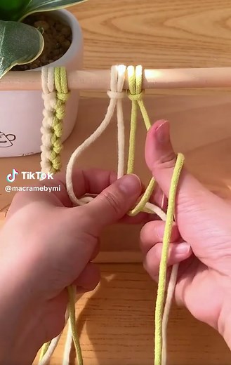 Flower Knot mix #macrame #macramebymi #diy #fypシ゚viral #LearnOnTikTok #macrametutorial #beginner #straps #aesthetic