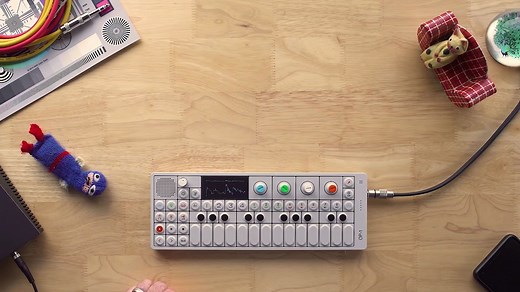 【1080P高清】宇宙第一合成器OP-1 大神演示如何快速创作一首歌曲