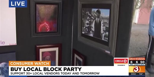 Check out the Buy Local Block Party in downtown Phoenix