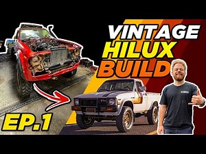 ICONIC Toyota HiLux RESTORATION! Jocko's DREAM 4WD build Ep. 1