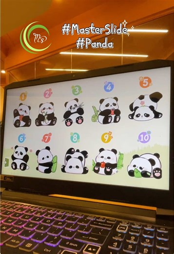 Engaging PowerPoint Minigame: Panda Edition