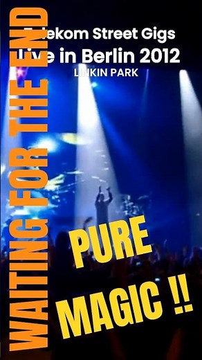 Chester pure Magic! Waiting for the end live 2012| LINKIN PARK #linkinpark #shorts
