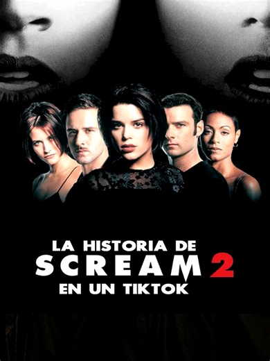 La historia de Scream 2 en un tiktok #fedelobo #fedewolf | scream 2