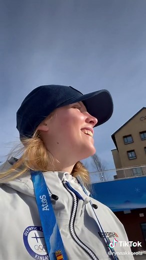 Winter Olympics Scenes with Panda Mascot