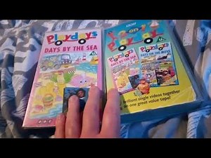 my 2 playdays VHS tapes (celebrating 32 years of the show)