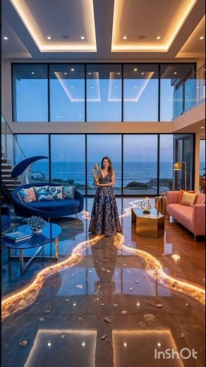 🔥 Insane Luxury Room Transformation | Ocean vs Fire Split Design 🌊🔥