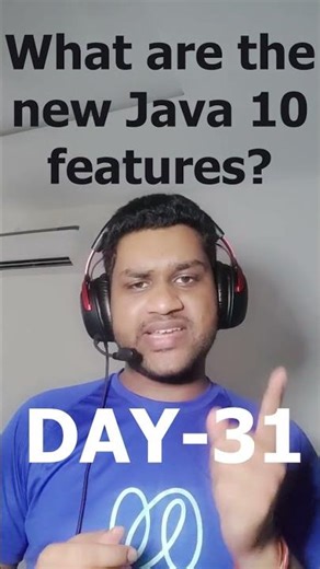 What are the new Java 10 features? #javaprogramming #shorts