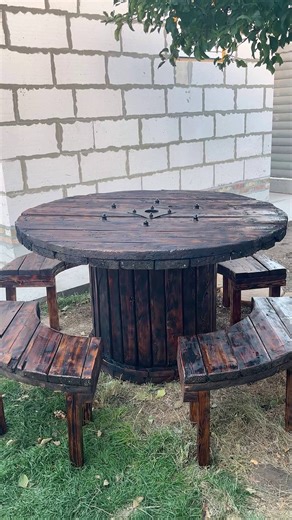 6.2K views · 13 reactions | Awesome DIY Spool Table! | No Way | Facebook