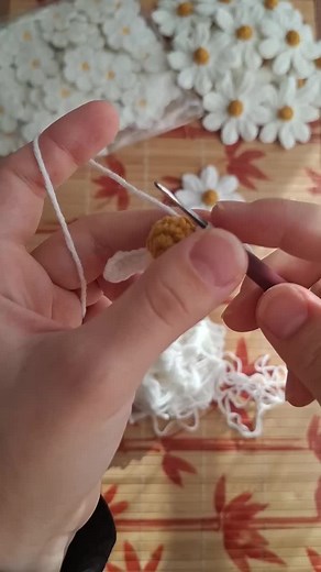 Crochet Daisy Flower Pattern Tutorial