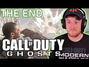 Royal Marine Plays THE END Call Of Duty Ghosts For The First Time!