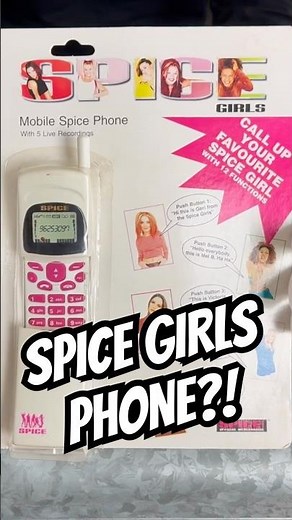 Spice Girls Mobile Phone! 📱🩷