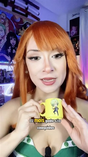 Nami cosplay - Nami Cosplayer - One Piece - Straw Hat - Sanji Mug