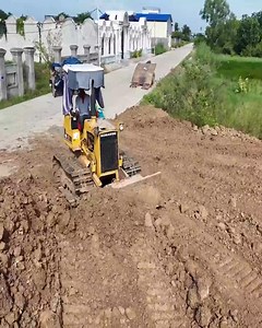 2K views · 50 reactions | Good Performance!!! Bulldozer Operator Work Skills: Pushing Soil into Lowlands and Dump Trucks Take Turns Unloading Soil | Bulldozer Operator | Facebook