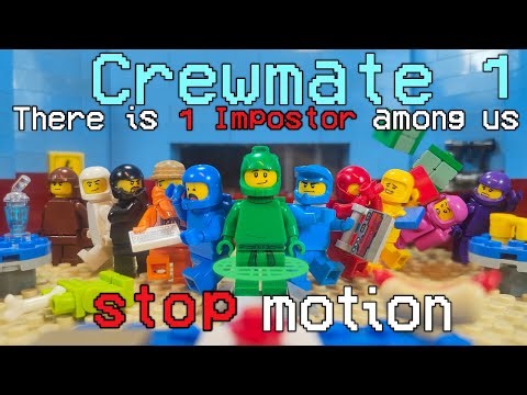 LEGO AMONG US- "CREWMATE" STOP-MOTION