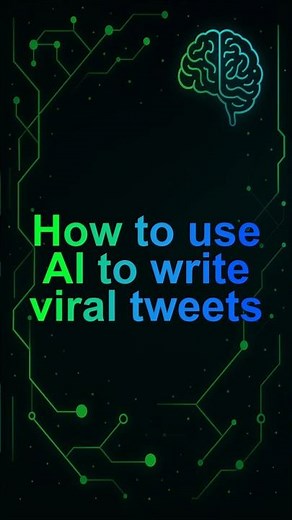How to use AI to write viral tweets