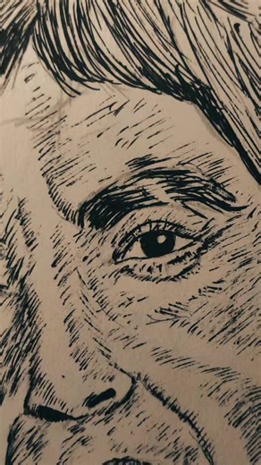 caraku gambar Pake pulpen 1000 an ajah #sketchbook #pulpen #art #drawing #gambar