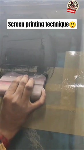 Printing Technique 😍🔥 | Perfect Print Process #Shorts