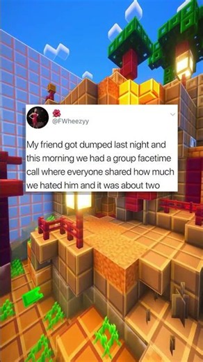 my friend got dumped last night