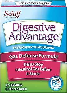 Digestive Advantage Gas Defense Probiotic, 32 Capsules