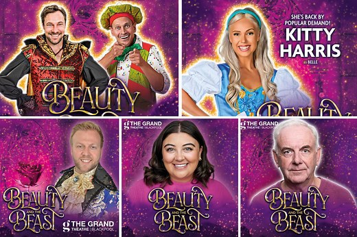 Corrie star & Blackpool legend lead cast of Blackpool Grand Theatre's Christmas panto Beauty & the Beast