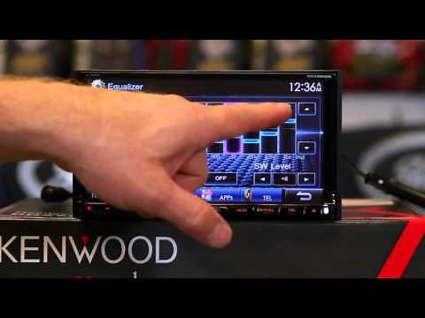 How to use sound settings and EQ on Kenwood's DDX9902S multimedia radio