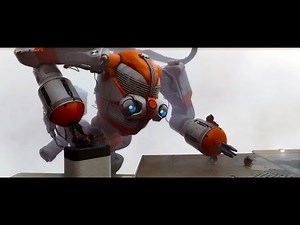 TOMORROWLAND MOVİE : Flying in The Future Scene HD