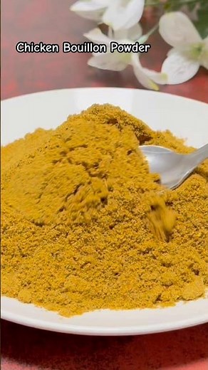 Homemade Chicken Bouillon Powder without Chemicals #shorts