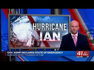 Governor Kemp issues State of Emergency due to Hurricane Ian