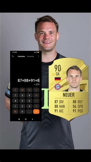 manuel neuer Real FIFA Card