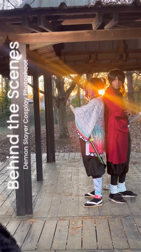 Epic sunset shoot for the Demon Slayer duo. Drewcosplaynerd | Galaxi Photography Cosplay Collection