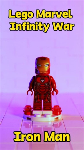 LEGO Marvel Iron Man Mark 50 ⚡ Built for the Impossible #shorts #lego #legomarvelsuperhero