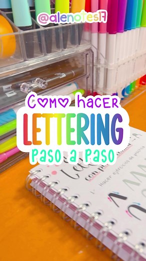 Cómo hacer lettering paso a paso