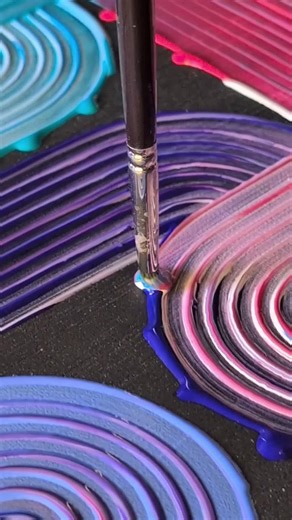 Multicolor Acrylic Painting on Canvas: Design 11