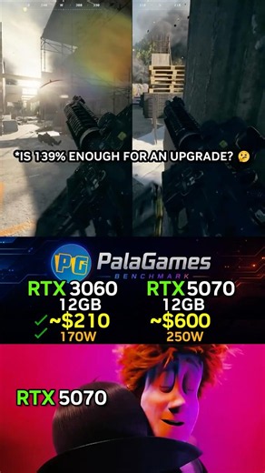 139% FASTER! 🚀 RTX 3060 vs RTX 5070 Upgrade