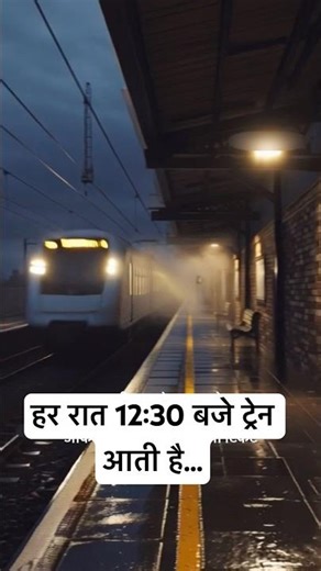 12:30 AM की वो ट्रेन जो कभी लौटकर नहीं गई 😨 #shorts