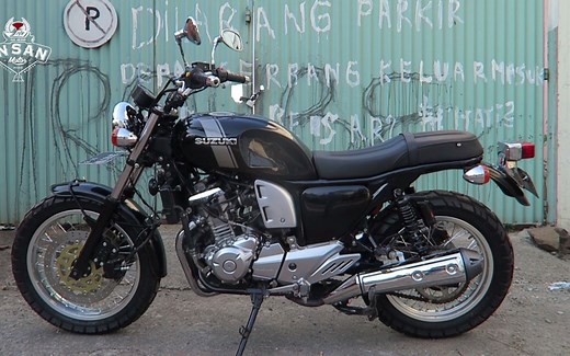 Suzuki Inazuma 250 kustom scrambler #insanmotobekasi #insanmotor