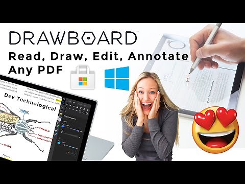 Drawboard PDF | Draw, Write on PDF | Adobe Reader Alternative | Best Free PDF Reader For Windows 10