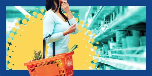 Grocery Store Shelves Are Empty This Week—but Tariffs and Recalls Aren't To Blame