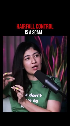 Hair Fall Control Is a Scam? ⚠️ #HairCare #Awareness #Truth