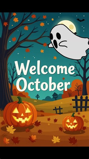 Welcome October 🎃 #welcomeoctober #fblifestyle | Good Morning To All My Friends And Family