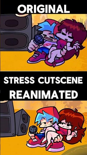 FNF Week 7 Original VS Reanimated Cutscene Comparison!