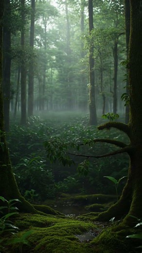 Rain in Forest 🌧️ Relaxing Rain Sounds for Sleep | 4K Nature Video #NatureInBloom #Nature