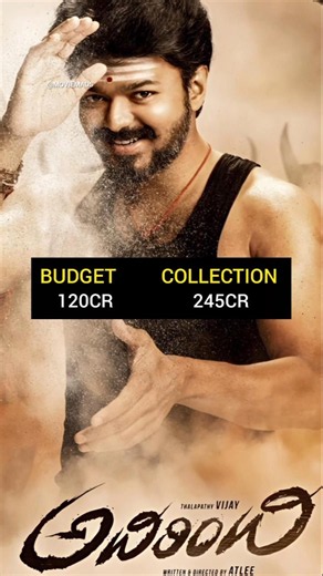 🎬 Atlee All Movies Budget & Box Office Collection 💥 #shorts #trending #viralshorts
