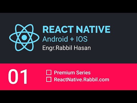 React Native Tutorial Bangla | Part 01 Course Plan Introduction