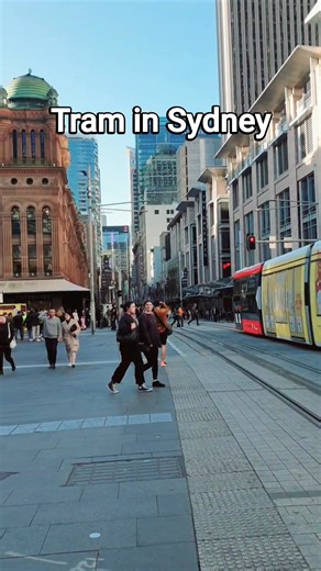 Tram in Sydney 🚊 #lightrail #Tram #travel #sydney | Ghrace Cee
