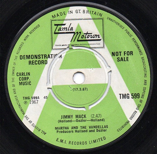 Martha & The Vandellas - Jimmy Mack